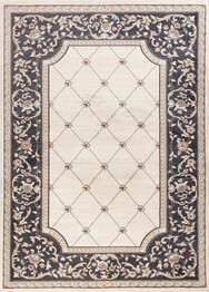 KAS Avalon Ivory and Grey Courtyard 5614